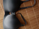 优衣库无钢圈文胸/软支撑女装弹嘟嘟柔托BRA479194 482667 479194/09黑色 3XL 推荐E90 B95 C95 实拍图