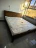全友家居 胡桃木色实木床智能床现代简约主卧室双人大床1.8x2米家具 实拍图