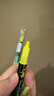 派通（Pentel ）双头双色荧光笔学生标划重点醒目记号笔SLW8 绿色 3.0mm 实拍图