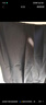 顶峰保罗（Dingfengbaoluo）秋季垂感西装裤子男直筒宽松阔腿休闲裤高级修身C58黑色2XL 实拍图