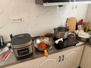 美的（Midea）电饭煲电饭锅4-5人家用5升大容量 炫彩大屏金属机身大火力煮饭锅智能预约微压MB-RE517 实拍图