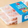 儿童水饺300g*2盒84只（虾仁玉米/至臻虾皇）果蔬汁和面 实拍图