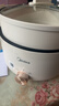 美的（Midea）电煮锅 电火锅 泡面锅 宿舍小火锅 蒸煮一体电蒸锅 多功能锅 MC-HGE2511【配带蒸笼】3L 国家补贴 实拍图