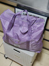 希维思（SIVASS）被子收纳袋行李袋旅行包大容量搬家打包袋子装衣服衣物棉被整理袋 香芋紫【干湿分离】 大号-容纳6-8斤棉被 实拍图