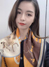 CHANEELR & KARITH真丝丝巾宫格骏马印花女桑蚕丝杭州丝绸轻奢生日中秋节礼物送实用 【横戈盘马】生日礼盒婆婆长辈 70*70cm 实拍图