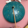 阿萨斯空灵鼓15音小13寸成人儿童初学乐器生日礼物 小熊款-斑点绿 实拍图