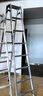 中创梯子加厚铝合金七步人字梯/直梯 家用梯轻便 工程梯 可折叠TCL-07 实拍图