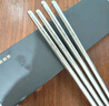 双枪316L不锈钢筷子防滑不发霉家用筷酒店公筷餐具财源广进10双 实拍图