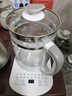 康佳（KONKA）养生壶 煮茶器花茶壶 2.3L恒温水壶玻璃保温开水烧水壶电热水壶 玻璃煮茶壶 KYSH-2307E-W 实拍图