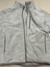 优衣库童装男童女童摇粒绒拉链茄克长袖外套夹克秋冬新款478141 02 浅灰色 130 实拍图