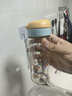 贝亲（Pigeon）自然成长翻盖直饮吸管 大童奶瓶330ml 马戏团 18月+ AA279 实拍图