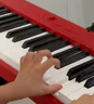 卡西欧（CASIO）电钢琴EPS130红色电子数码钢琴88键重锤初学单机+木琴架+礼包 实拍图