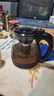 【京东物流】茶壶套装整套茶具大容量玻璃茶杯带滤网耐高温泡茶具 2000ML泡茶壶 1个 实拍图