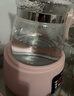美菱（MeiLing）恒温水壶恒温壶婴儿调奶器多功能婴儿冲泡奶粉热水壶温奶器暖奶器 【升级款】 1300ml +桃粉色316L 实拍图