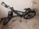 永久自行车成人山地车自行车学生男女铝合金变速公路自行车油碟单车 【钢架/全套密封轴承】摩天灰 27速 26寸【推荐155-185cm】 实拍图