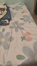 艾薇 床单单件 被单床罩单件双人被单磨毛床单 蓝色花开 230*250cm 实拍图