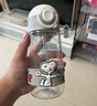 史努比（SNOOPY）儿童水杯夏季学生便携随手杯男女直饮杯子耐高温水壶喝水杯500ml 实拍图