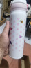 膳魔师（THERMOS）保温杯500ml 进口时尚不锈钢保温保冷杯 JNL-502G-F-WH 白色小花 实拍图