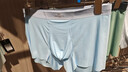 七匹狼内裤男士内裤7A抗菌透气平角裤莫代尔冰丝大码短裤无痕四角裤男 冰丝凉感薄如蝉翼（83213混6） 3条 XL 175/90(120-140斤) 实拍图