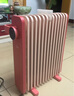 美的（Midea）【樱落】取暖器/电暖器/电暖气家用/烤火炉/13片大面积/电热油汀/油酊/电热器/电热取暖器HYX22K 实拍图