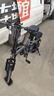 绿源电动自行车新国标代驾折叠电动车超长续航铝合金锂电池助力电瓶车 幻影高级版灰色-40A-纯电120公里 实拍图