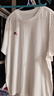 耐克(NIKE)春夏男短袖T恤 纯棉 运动休闲 经典简约 AR4999-100 白2XL 实拍图