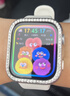 臣颂（CHENSONG）适用华为HUAWEI WATCH FIT4保护壳镶钻半包镂空女款表壳防磕防碰 实拍图