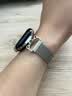 添赋适用苹果手表表带apple iwatch s11/10/9/8/7卡皮巴拉米兰尼斯腕带SE/Ultra2手表金属磁吸替换表带 星光色【卡皮巴拉款】【配连接器-22mm】 38/40/41/42mm 实拍图
