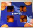新奇士（Sunkist）澳洲黑标晚熟脐橙 大果 7斤礼盒装 单果180g起 生鲜水果礼盒 实拍图