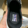 斯凯奇（Skechers）闪穿鞋男鞋春季休闲健步鞋一脚蹬运动鞋百搭软底布鞋118306 实拍图