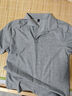 GLM短袖t恤男透气夏季翻领polo衫速干T恤冰丝感休闲运动上衣浅灰L 实拍图