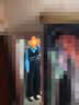 三彩2025冬季新款慵懒雪尼尔香蕉裤长裤松紧高腰宽松垂感显瘦M 藏青色 S 155/64A 实拍图