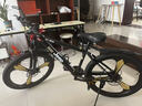 Jeep吉普山地车自行车学生成人减震碟刹通勤变速越野青少年巡航者C800 巡航者-一体轮-骑士黑 26寸(建议身高155-180cm) 27速顶配版 实拍图