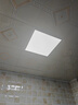 雷士照明（NVC）LED集成厨卫嵌入铝扣板卫生间300*300政府补贴面板灯雾银全光谱 实拍图