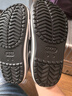 卡骆驰（CROCS）洞洞鞋贝雅卡骆班轻便耐磨一脚蹬休闲鞋|205089 黑色/白色-066 36 /37(220mm) 实拍图