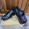 七匹狼男鞋商务男士休闲皮鞋夏季新款正装鞋男士皮鞋西装鞋通勤德比鞋 黑色 41 实拍图