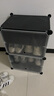 安尔雅超薄鞋柜门口简易鞋架玄关多层防尘收纳架树脂组装柜 单列四层 实拍图