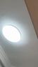 雷士（NVC）led吸顶灯阳台灯现代简约家用圆形房间卧室灯百搭灯具 24W正白光 实拍图