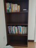 蔓斯菲尔（MSFE） 书架简约落地收纳多功能大容量省空间储物架多层置物书架柜子 实木生态板>5层60cm胡桃色 实拍图