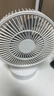 康佳（KONKA）空气循环扇家用风扇台式电风扇轻音节能涡轮对流换气扇摇头电扇交流定频小风扇空调伴侣KF-XH2012S 实拍图