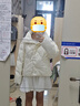 森马（Semir）陈都灵羽绒服女国风甜美盘扣2024冬季短款立领厚外套109724113015 实拍图