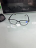 吉米·橙老花镜男防蓝光高清时尚老年人超轻高档品牌女花镜 黑色200度 实拍图