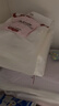 无印良品一次性枕套旅行枕巾弹力枕头套火车卧铺酒店隔脏便携粉色（对装） 实拍图