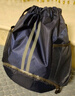 九动束口袋双肩抽绳篮球袋大容量收纳轻便训练健身背包个性定制logo 黑色 L 实拍图