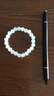 【晶莹圆润】仿玉手链女款时尚简约学生小众设计感手串送闺蜜 仿玉手链【8mm】一条 实拍图