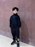NIKE 耐克男童裤子春季2026新款儿童运动裤纯棉100校园女童青少年长裤 正黑色【100%纯棉】 【不加绒款】 160 /L 【建议身高152-158cm】 实拍图