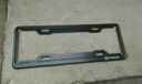 依喃车牌架框 汽车车牌架 新交规牌照框车牌保护框边框碳纤维纹车牌框 雷克萨斯ES/ES/RXt/450h/RX/NX 磨砂银【一对】配防盗螺丝+防震棉垫 实拍图