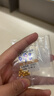 金小貅转运珠黄金串珠配件999足金金珠硬金古法配珠光面隔珠圆形散珠 1g,4mm光珠-10颗 实拍图