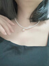 伊灿气质复古施家极细小米珠项链仿珍珠吊坠设计高级感锁骨链小众颈链 施家极细小米珠项链女 实拍图