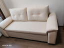 派町 沙发床 现代简约奶油风猫爪皮小户型客厅坐卧折叠两用新款直排 外径1.8米可储物 高密度海绵版-加厚1.2MM猫爪皮 实拍图